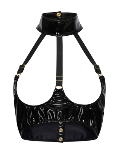 GUILTY PLEASURE HEROIC HALO BRA BLACK