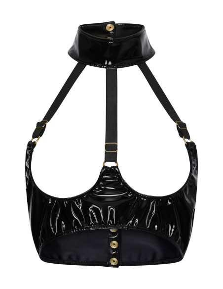 GUILTY PLEASURE HEROIC HALO BRA BLACK