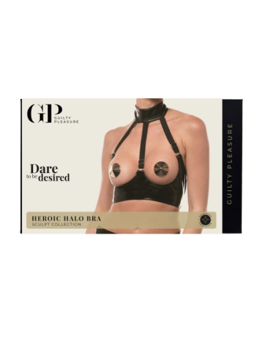 GUILTY PLEASURE HEROIC HALO BRA BLACK