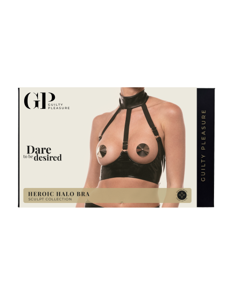 GUILTY PLEASURE HEROIC HALO BRA BLACK