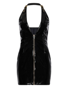 GUILTY PLEASURE HELIX VESTIDO HALTER NEGRO 2