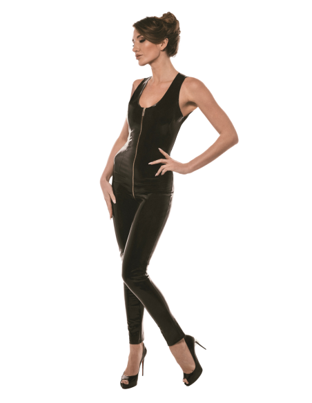 GUILTY PLEASURE LUJURIOSO LÍNEAS CATSUIT NEGRO