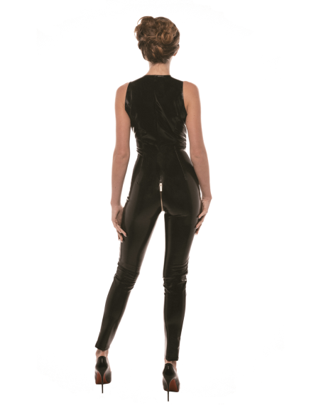 GUILTY PLEASURE LUJURIOSO LÍNEAS CATSUIT NEGRO