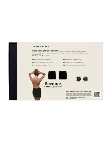 FALDA GUILTY PLEASURE STRIKE NEGRA