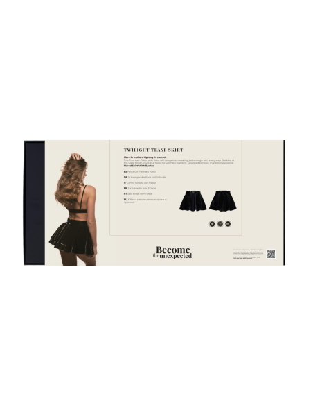 GUILTY PLEASURE TWILIGHT TEASE SKIRT BLACK