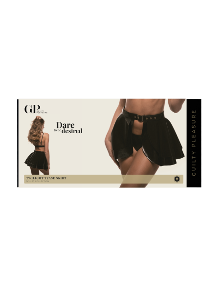 GUILTY PLEASURE TWILIGHT TEASE SKIRT BLACK