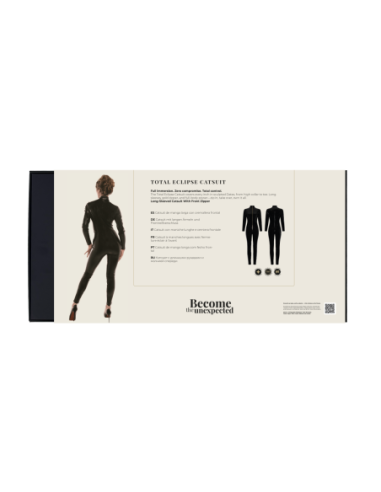 GUILTY PLEASURE TOTAL ECLIPSE CATSUIT BLACK