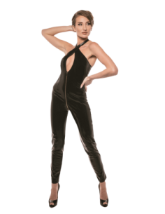 GUILTY PLEASURE SOFT BLAZE CATSUIT NEGRO