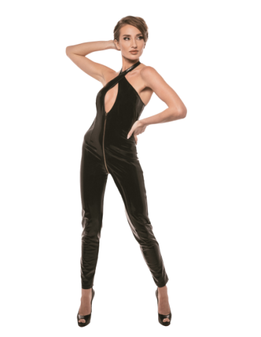 GUILTY PLEASURE SOFT BLAZE CATSUIT BLACK