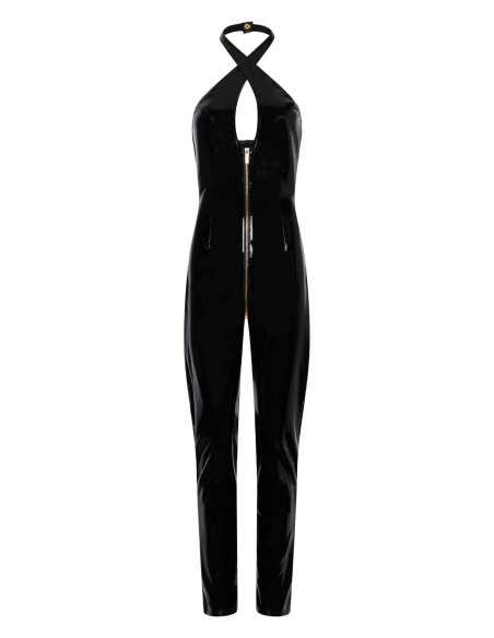 GUILTY PLEASURE SOFT BLAZE CATSUIT BLACK