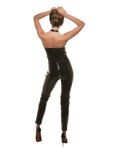 GUILTY PLEASURE SOFT BLAZE CATSUIT BLACK