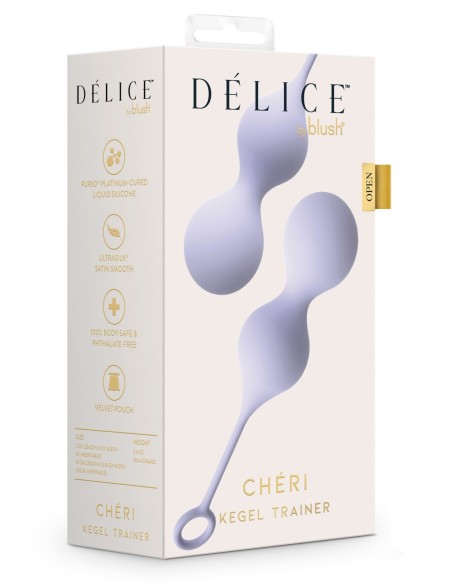 BLUSH ENTRENADOR DE KEGEL DELICE CHERI MORADO