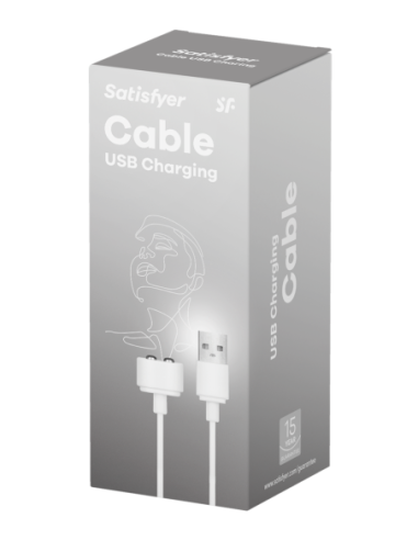 CABLE DE CARGA USBSATISFYER BLANCO