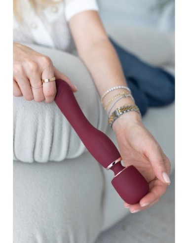 LE WAND VIBRADOR DE VARITA DE DOBLE EXTREMO...