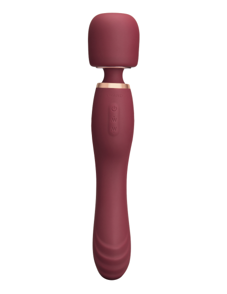 LE WAND FLAT TOP FUSION G 2-IN1 DOUBLE ENDED WAND VIBRATOR