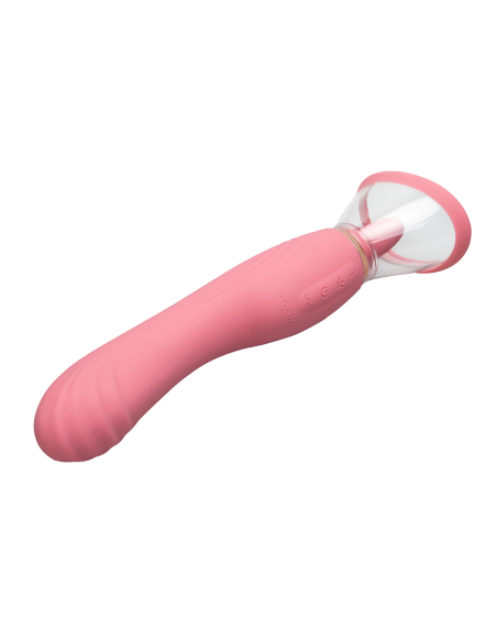 LE WAND LICK 3-1 DOUBLE ENDED VIBE WITH LICKING TONGUE STIMULATOR