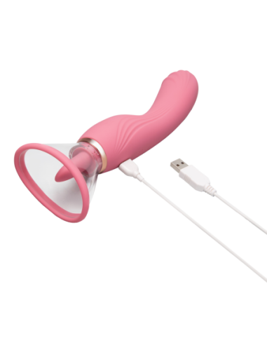 LE WAND LICK 3-1 DOUBLE ENDED VIBE WITH LICKING...