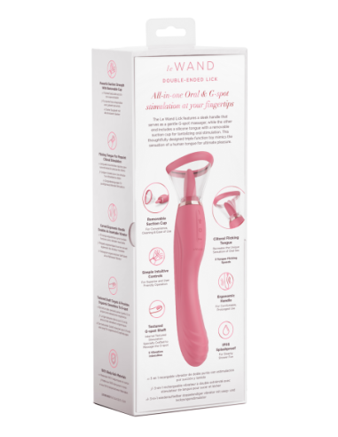 LE WAND VIBRA DE LAMER 3-1 DE DOBLE EXTREMO CON...