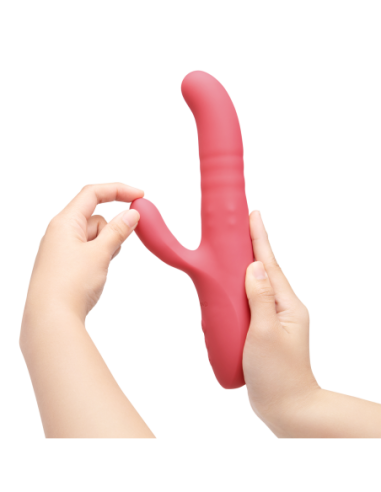 LE WAND VIBRADOR DE CONEJO DE EMPUJE