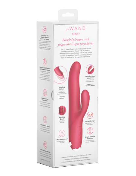 LE WAND VIBRADOR DE CONEJO DE EMPUJE