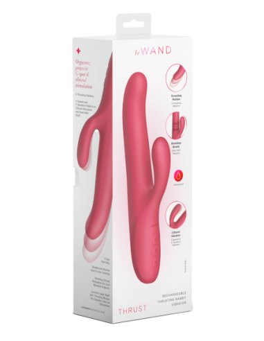 LE WAND VIBRADOR DE CONEJO DE EMPUJE