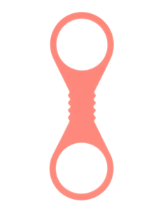 PEACHES 'N CREAME LARGE SILICONE CUFFS 2