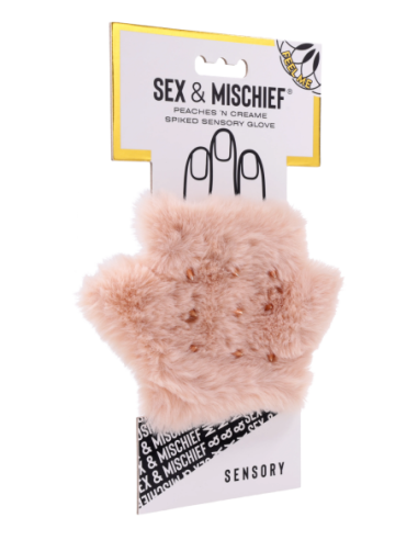GUANTE SENSORIAL CON PÚAS PEACHES 'N CREAME