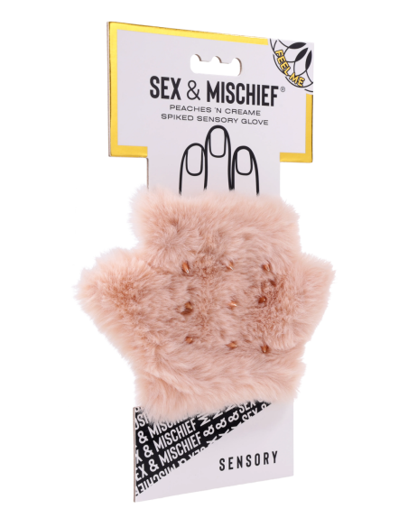 PEACHES 'N CREAME SPIKED SENSORY GLOVE