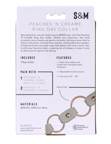 PEACHES 'N CREAME RING DAY COLLAR
