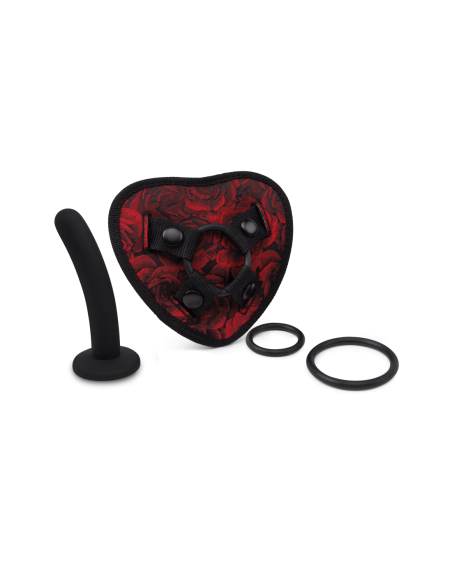 SECRET KISSES ROSEGASM ARNÉS CON CORREA CON DILDO DEL PUNTO G