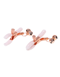 PEACHES 'N CREAME BELL NIPPLE CLAMPS 2