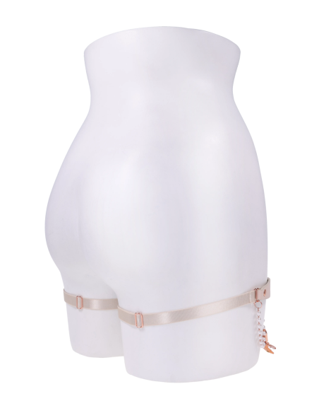 PEACHES 'N CREAME PEARL GARTERS