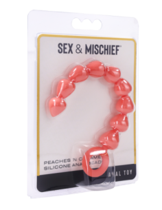 PEACHES 'N CREAME SILICONE ANAL BEADS 2