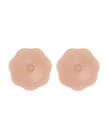PEEKABOOS PERKY PASTIES SILICONE NIPPLE ENHANCERS, FLESH