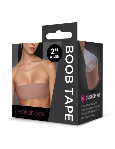 PEEKABOOS BOOB TAPE 15 FEET, LIGHT SKIN