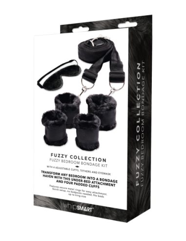 WHIPSMART FUZZY BEDROOM BONDAGE KIT