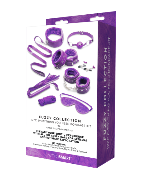 WHIPSMART FUZZY COLLECTION EVERYTHING YOU NEED BONDAGE KIT