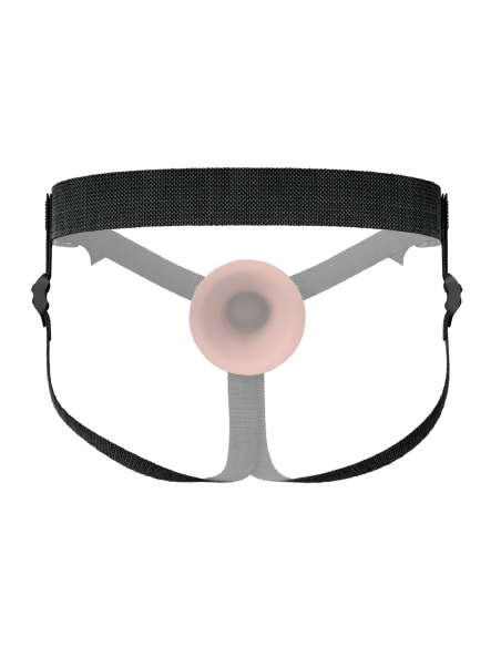 FANTASY X-TENSIONS ELITE 5 INCH SILICONE HOLLOW STRAP-ON DUAL DENSITY