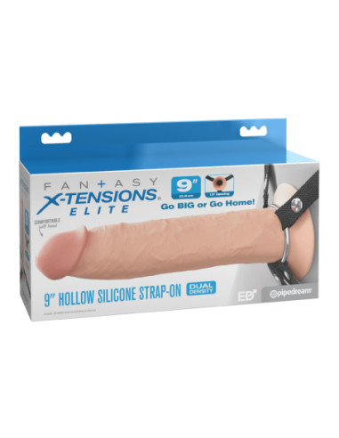 FANTASY X-TENSIONS ELITE 9 INCH SILICONE HOLLOW...