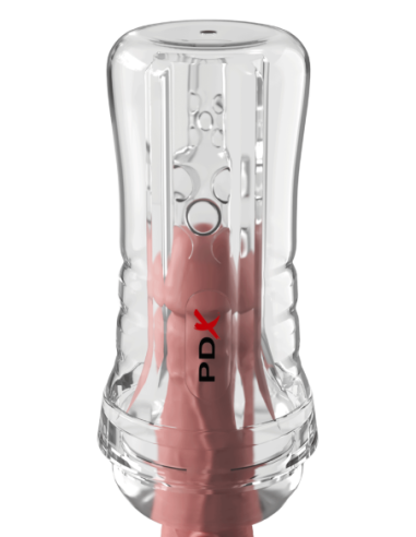 PDX ELITE VIEW TUBE SEE-THRU EZ-GRIP STROKER