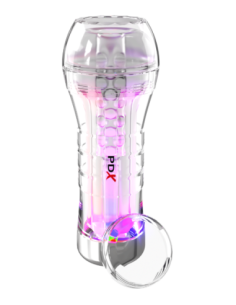 PDX ELITE TUBO DE VISIÓN TRANSPARENTE EZ-GRIP LED STROKER 2