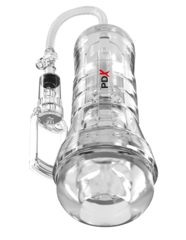 PDX ELITE VIEW TUBE VAC XXL PUMP SEE-THRU...