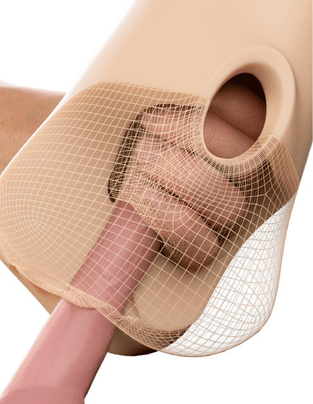 PDX PLUS DOBLE POUNDER VIBRADOR SQUEEZE STROKER