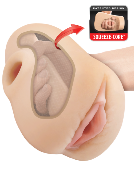 PDX PLUS PUSSY POUNDER SQUEEZE STROKER