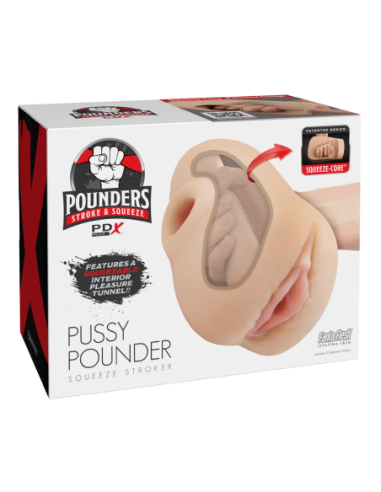 PDX PLUS PUSSY POUNDER SQUEEZE STROKER