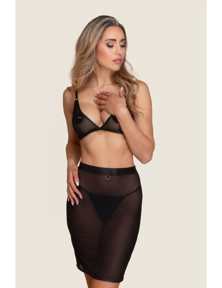 GUILTY PLEASURE SHEER STRETCH SKIRT