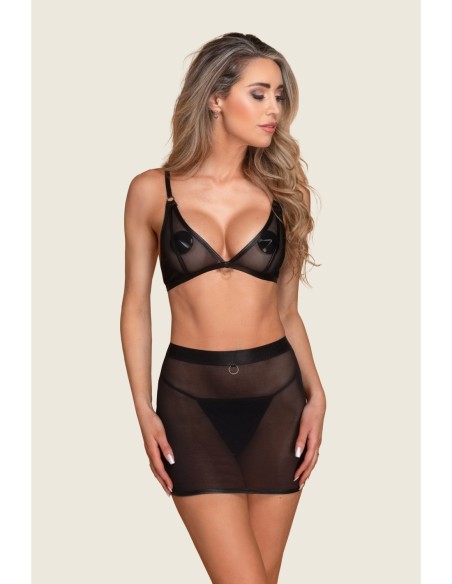 GUILTY PLEASURE MINI MESH SKIRT