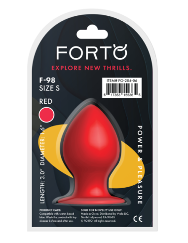 FORTO F-98 CONE SMALL RED