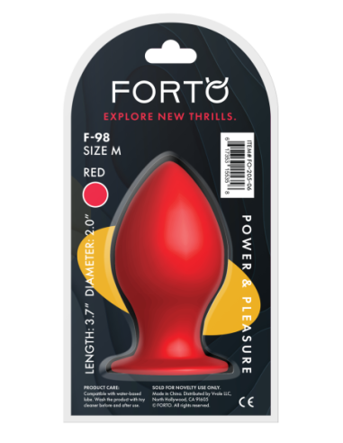 FORTO F-98 CONE MEDIUM RED