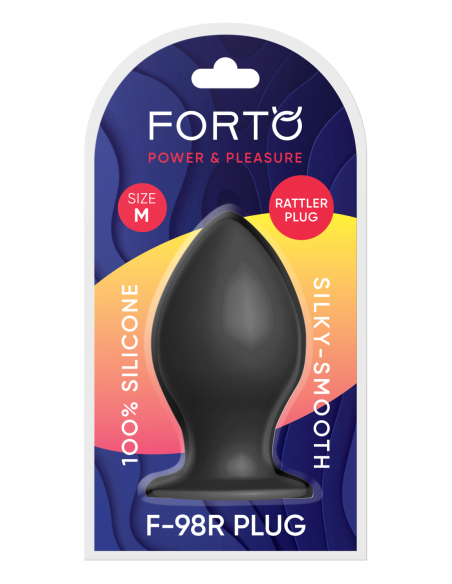 FORTO F-98R CONO DE CASCABEL MEDIANO NEGRO